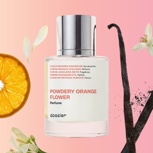 Powdery Orange Flower - featured second