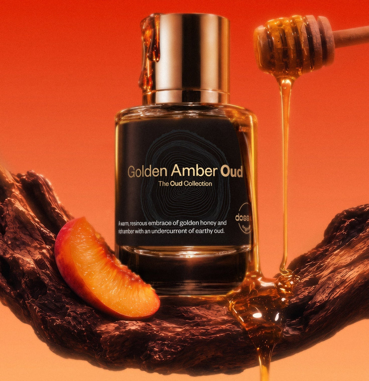 Golden Amber Oud bottle